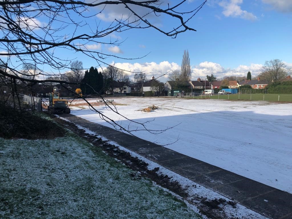 3G Pitch Transformation Underway in Kidsgrove
