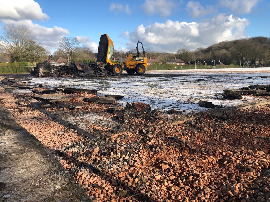 3G Pitch Transformation Underway in Kidsgrove